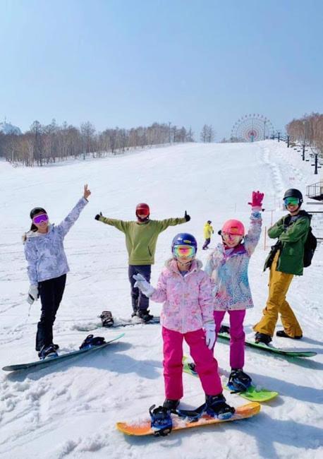 Sapporo Luxury Log House 5Brm Max 18Ppl 4 Free Parking Exterior foto