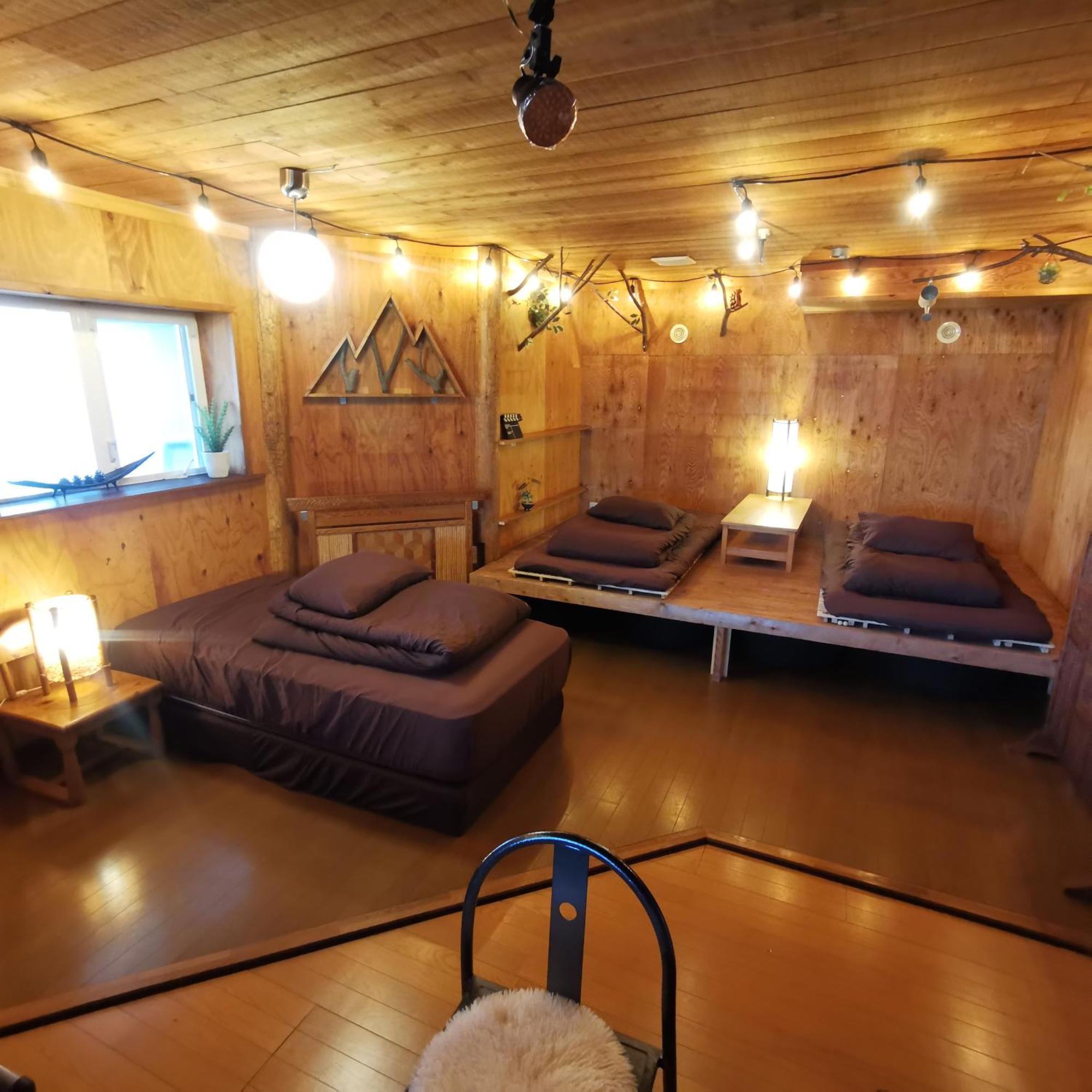 Sapporo Luxury Log House 5Brm Max 18Ppl 4 Free Parking Quarto foto