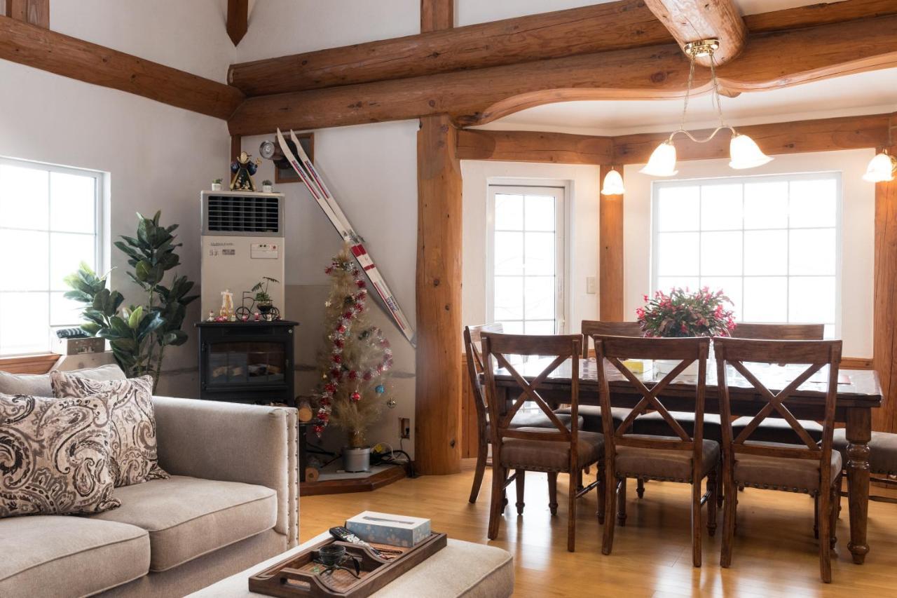 Sapporo Luxury Log House 5Brm Max 18Ppl 4 Free Parking Exterior foto